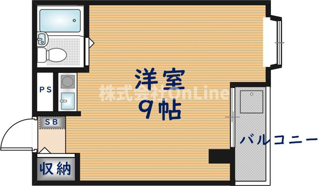 【間取り】 | ライラックレインボー北木の本