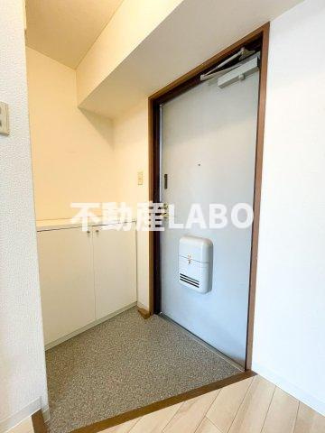 パークハイツ大正橋の玄関