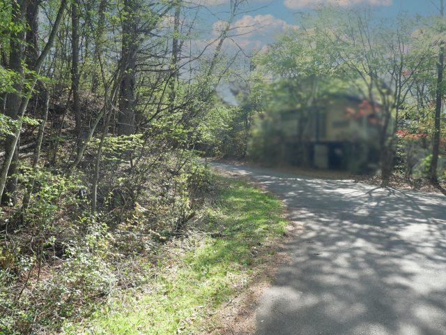 別荘の街・プリンスランド⑧の前面道路含む現地写真