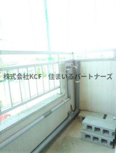 里村ビルのバルコニー|バルコニー付きです