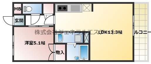 アムール清瀧の間取り