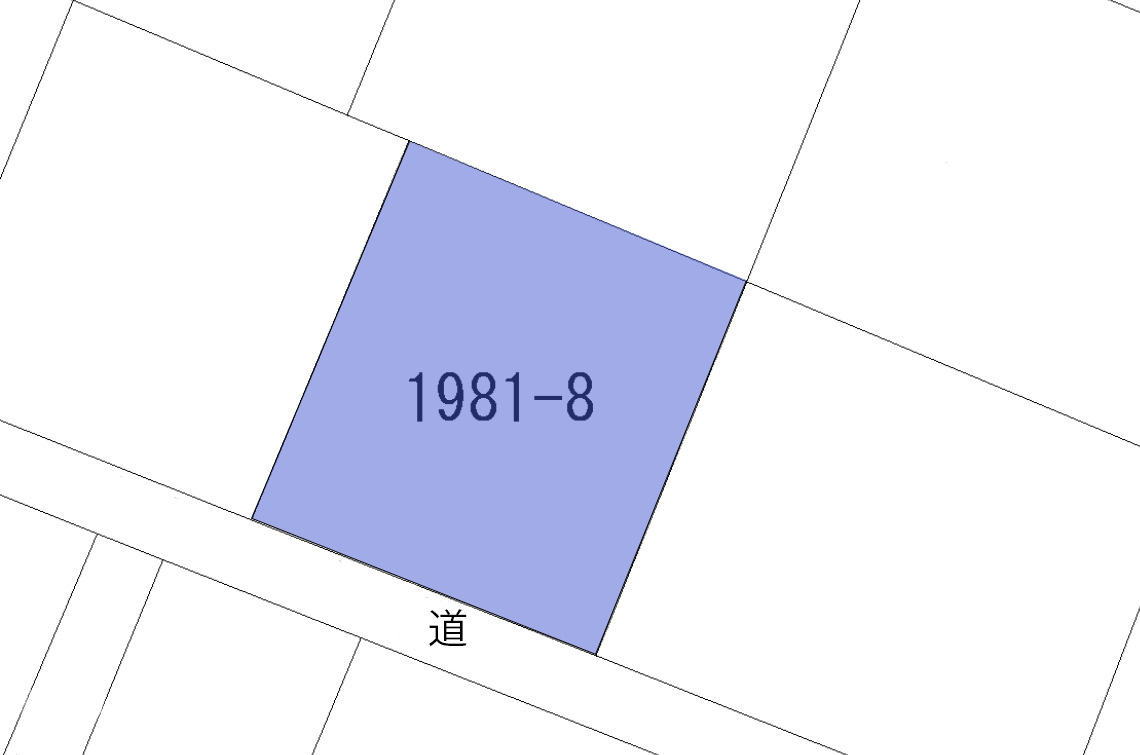 奥軽井沢郷③の土地図