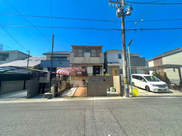 名東区香南二丁目土地の前面道路含む現地写真