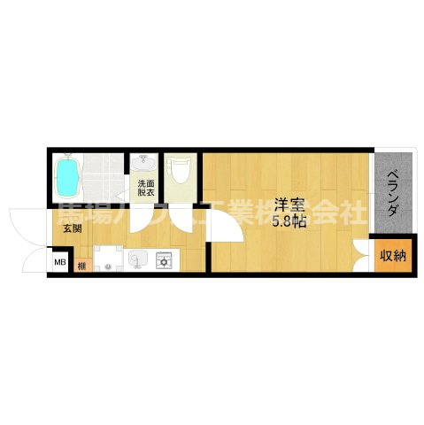 【間取り】 | ラルーチェ杉本町