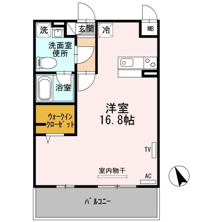 ヴェルテュ－・デュ・シャトー　B館の間取り