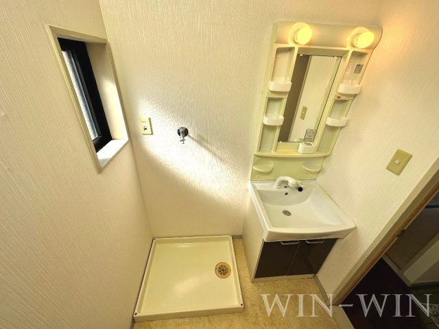 エスポワールフジ Dの洗面所