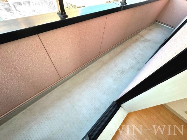 エスポワールフジ Dのバルコニー