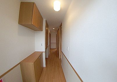 Wisteria Aの玄関|毎日通る玄関はこちらです