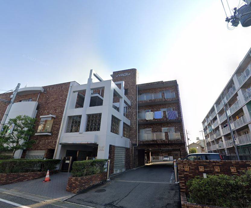 レジデンス岸和田の外観|外はこのようになっています