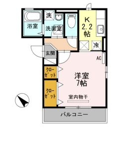 【間取り】 | セントレドゥブランシェU
