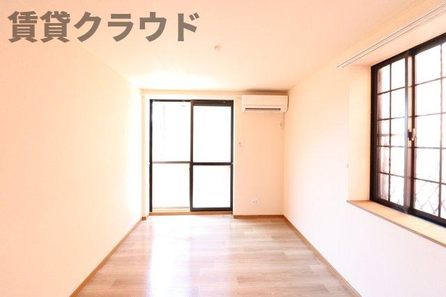 サンハイム学園前　Ａの居間・リビング|ゆったりとしたリビングです