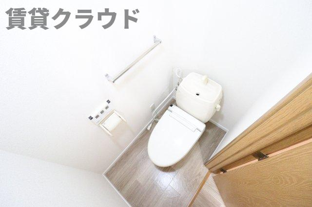 サンハイム学園前　Ａのトイレ|コンパクトで使いやすいトイレです