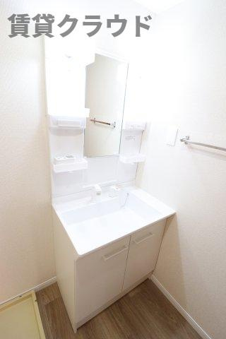 サンハイム学園前　Ａの独立洗面台|使いやすい独立洗面台です