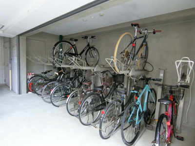 【その他共用部分】 | グランフォースお花茶屋 | 自転車置き場