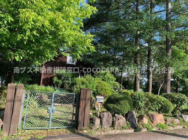 北杜市　ログハウス　中古の外観|自然を感じられる環境です♬