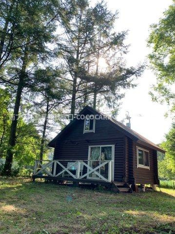 北杜市　ログハウス　中古の外観|自然を感じられる環境です♬