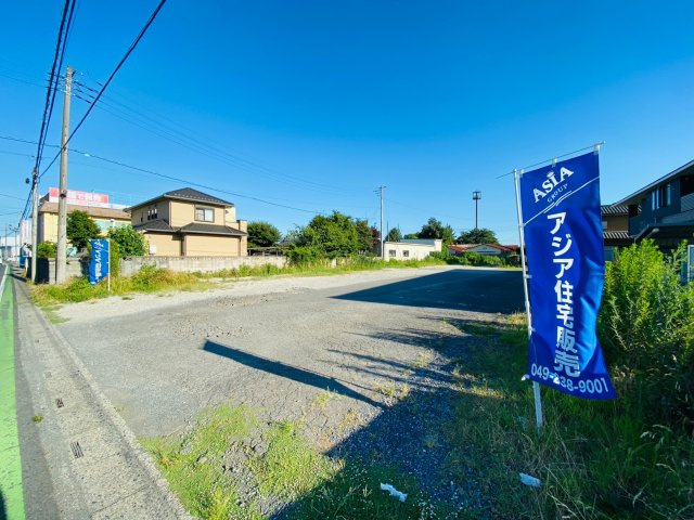 川越市鯨井　売地の外観|現地（2023年7月）撮影