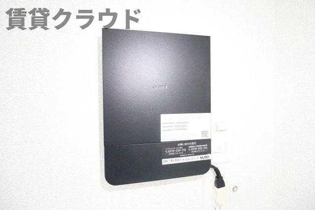 メゾン　ポプルスの設備|高速インターネットＮＵＲＯ光が無料で使えます！