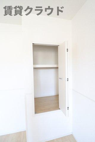 メゾン　ポプルスの収納|専用の収納スペースです