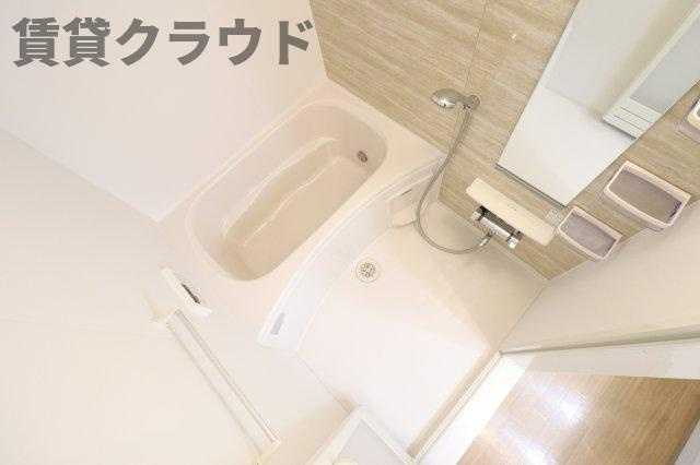 メゾン　ポプルスの浴室|日々の疲れを癒すお風呂付です