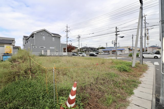 足利市八幡町の売地の外観