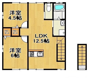 ブルーハイツの間取り