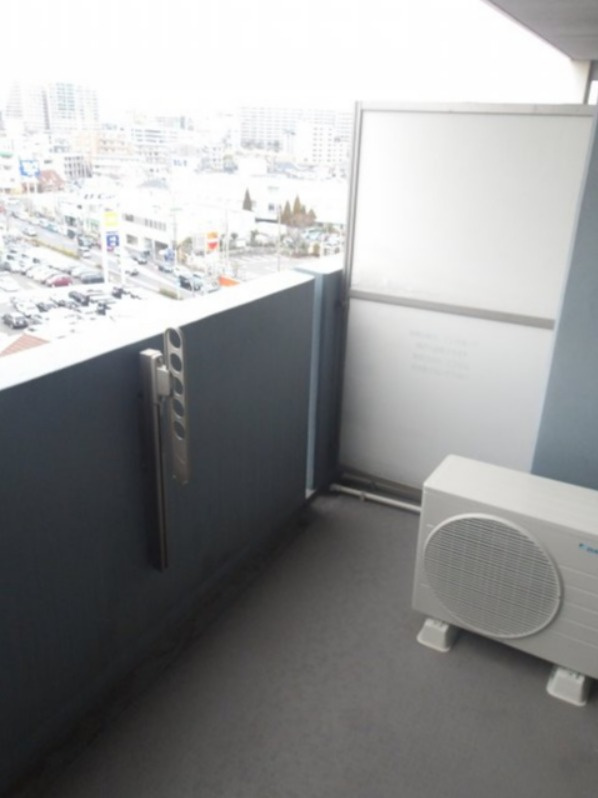 レジディア船橋Ⅰのバルコニー