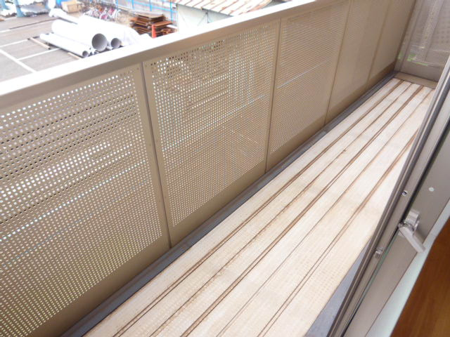 ひまわりＡのバルコニー