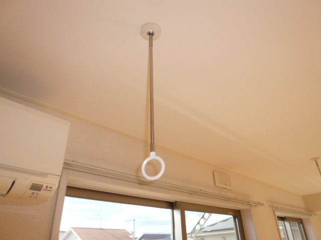 ひまわりＡの設備|室内物干し