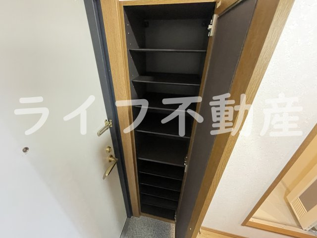 ビューティーセゾン和の収納|大きなスペースがあり、収納には困りません