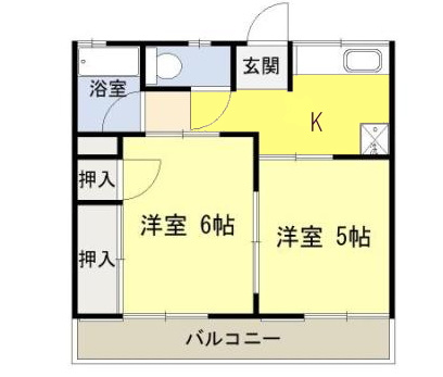 【間取り】 | シティハイムバランタイン