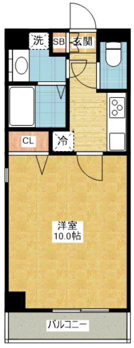 グレーシア名駅南|名古屋市の賃貸ならMy賃貸の間取り|グレーシア名駅南