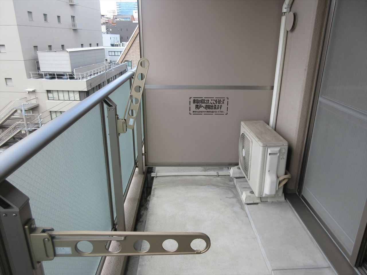 アレーズカシェート｜名古屋市の賃貸ならMy賃貸のバルコニー|アレーズカシュート