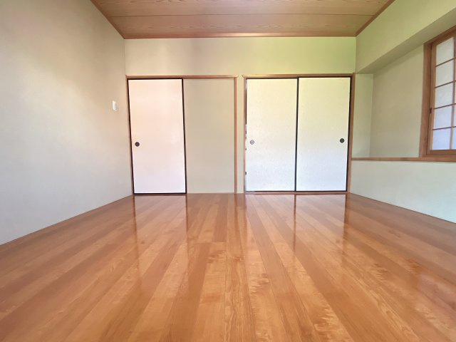 小山田貸家の寝室
