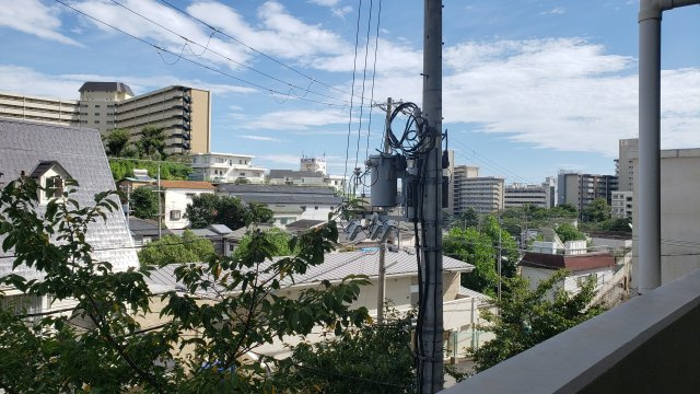ロワジール山手の展望|同建物別部屋参考写真☆神戸市長田区　ロワジール長田☆