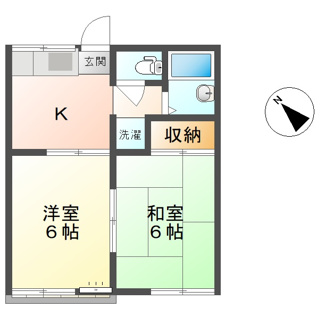 【間取り】 | ナカノアパート