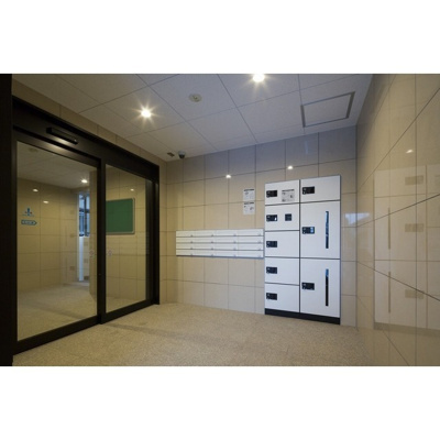 【ロビー】 | リュミエール上里 | ゆとりのあるロビーです