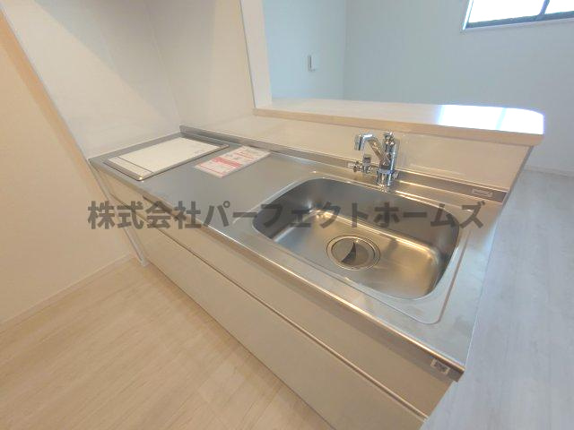 プレミール郡津のキッチン|使いやすいキッチンです