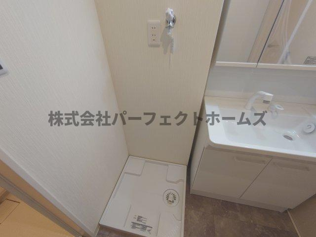 プレミール郡津の設備|室内洗濯パンです