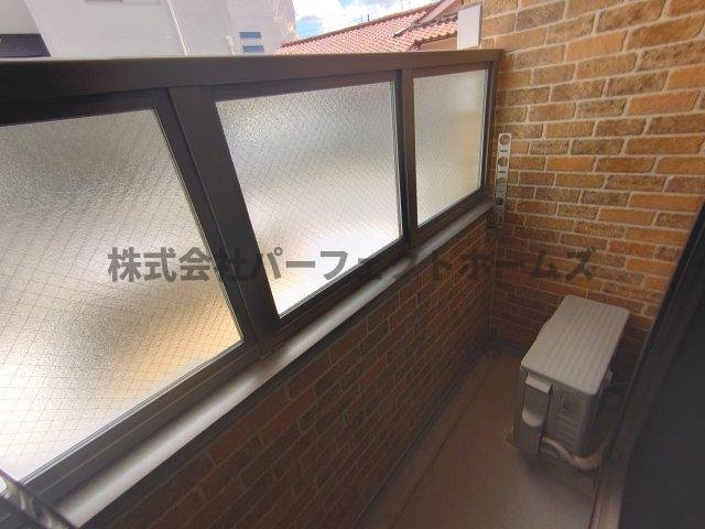 プレミール郡津のバルコニー|陽当たり良好なバルコニーです