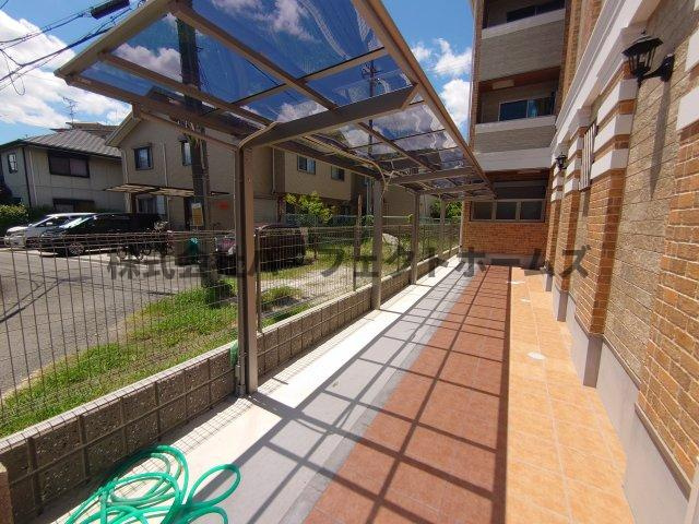 プレミール郡津のその他共用部分|駐輪場です