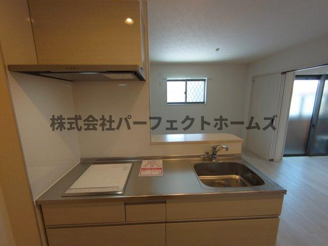 プレミール郡津のキッチン|使いやすいキッチンです