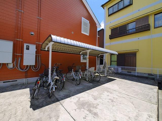 セゾン・イックスのその他共用部分|自転車置き場