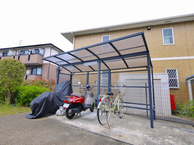 リビングタウン学研都市A～E　A棟のその他共用部分|駐輪場です