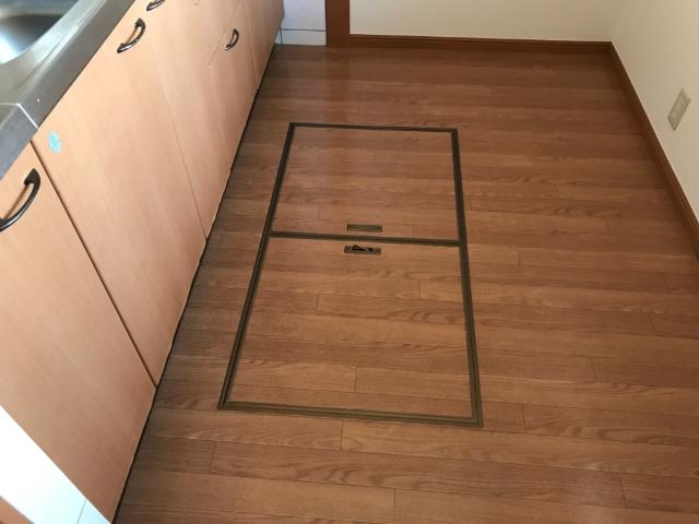 アルパインガーデンの収納|床下収納