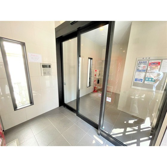 熊本市中央区船場町３丁目の賃貸マンションのロビー