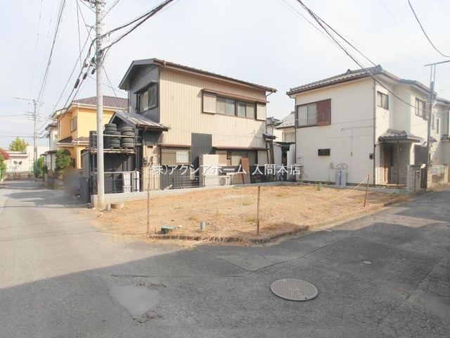 入間市宮前町・全1区画　建築条件なし土地　の外観|現況更地！角地につき開放感ありますよ♪
