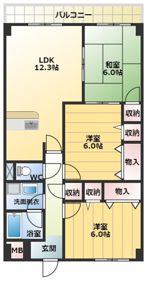 【間取り】 | ステラルーチェ