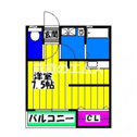 【間取り】 | Ａレガート東比恵駅前の間取り