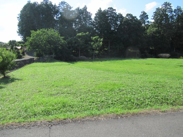 津山市河辺　売地　605坪の前面道路含む現地写真